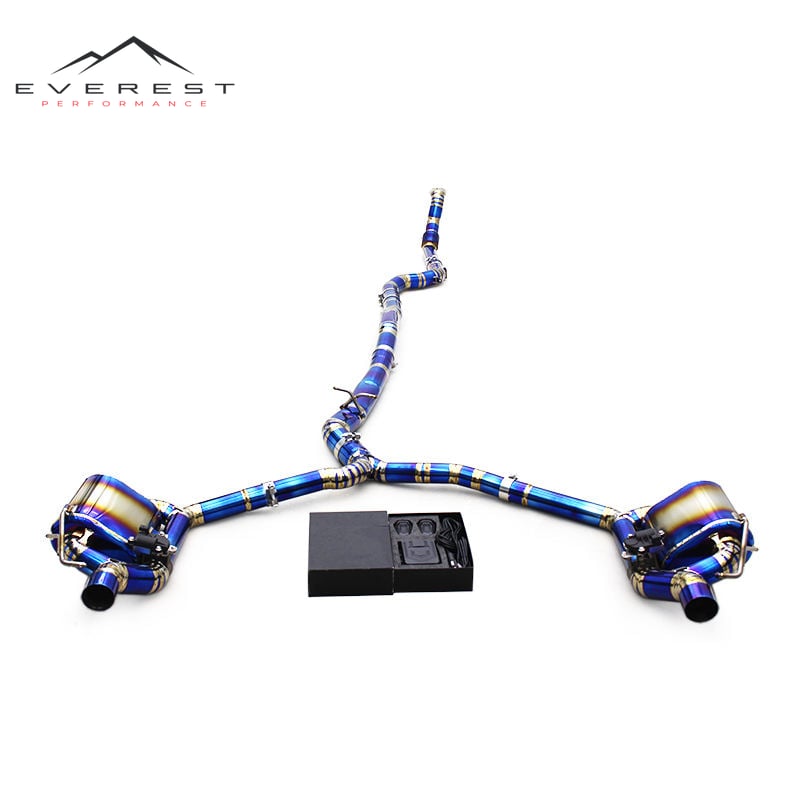 Custom Valvetronic Exhaust System for Mercedes-Benz E53 AMG W213/C238 3.0T 2019-2023 Sport Car Titanium Pipes Catback Muffler