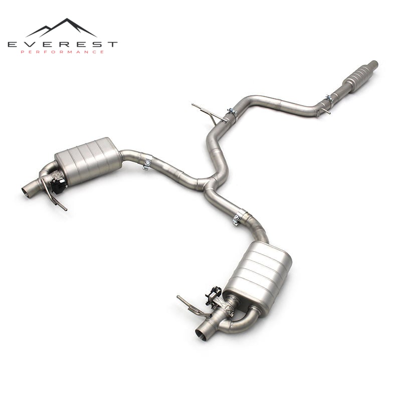 Tuning Stainless Steel Exhaust Pipes for Skoda Octavia 2014-2017 Valve Exhaust Muffler Escape Racing Car Exhaust System