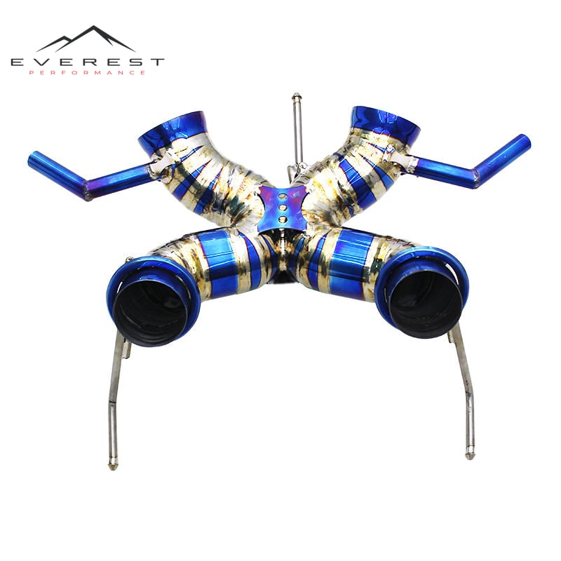 Titanium Lightweight Exhaust for Mclaren 600LT Spider/Coupe 3.8T 2018-2020 Enhance X-pipe Sound Rear Muffler Section