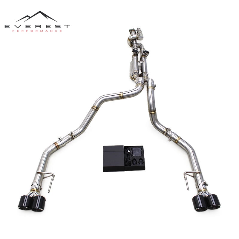 Valvetronic Car Exhaust for Ford F150 3.5T 2015-2019 Stainless Steel Catback Exhaust Pipe