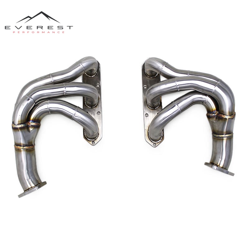 Performance Stainless Steel Exhaust Manifold Header for Porsche 911 997/997.1/997.2 Carrera 3.6/3.8 2004-2012 Downpipe