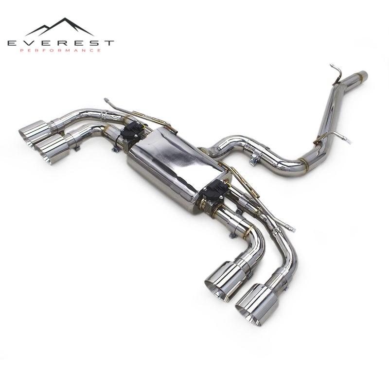 Car Exhaust System for VW GOLF 7 MK7R 7R 2.0T 2014-2020 Escape 304 Stainless Steel Exhaust Pipe Muffler Catback Exhaust