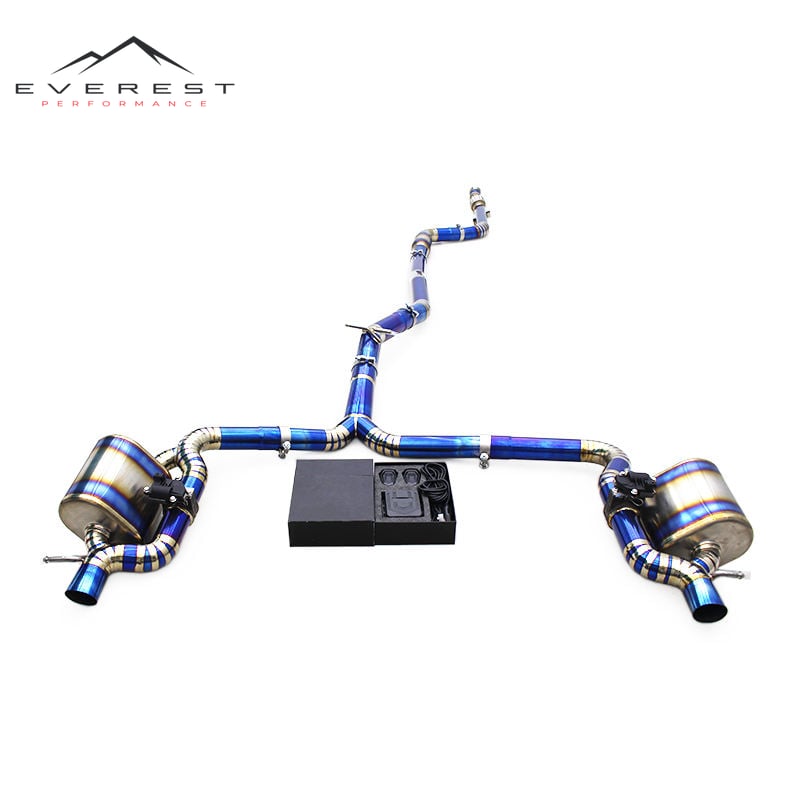 Titanium Catback for Mercedes-Benz E300 W213 2.0 2015-2023 Tuning Exhaust System Valvetronic Muffler