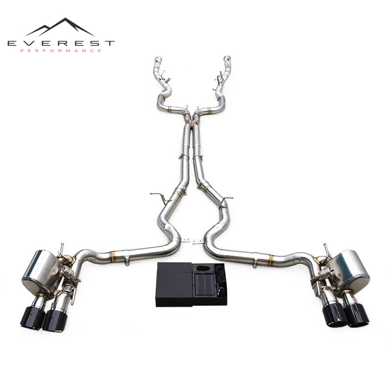 Catback Exhaust for Maserati Levante Modena 3.0T 2016-2024 Stainless Steel Free Flow Pipe Muffler with Valve System