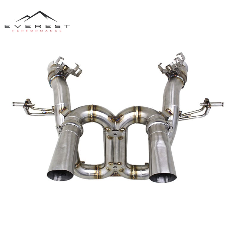 Valves Straight Exhaust Pipes for Lamborghini Revuelto V12 6.5L 2023-2025 Stainless Steel Catback