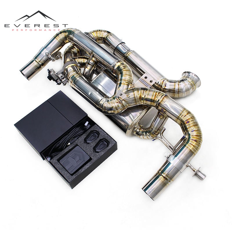 Valvetronic Exhaust Pipes for Lotus EMIRA 2.0T 2021-2022 Titanium Catback Muffler With Remote Control