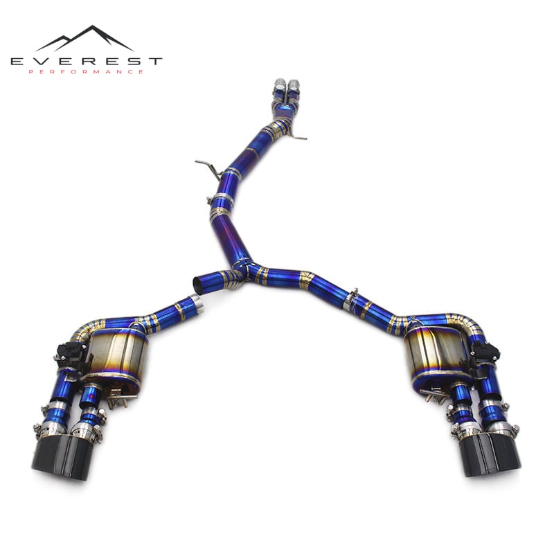 Exhaust Pipe System for Audi RS4/RS5 B9/B9.5 2.9T 2017-2023 Catback Exhaust Escape Titanium Exhaust Pipes Muffler