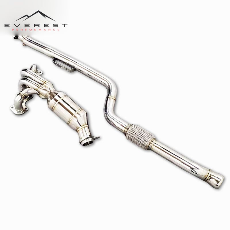 Exhaust Stainless Steel Pipe Turbocharger for Mercedes-Benz C180/C180K 1.6T 2011-2016 Manifold Header Downpipe