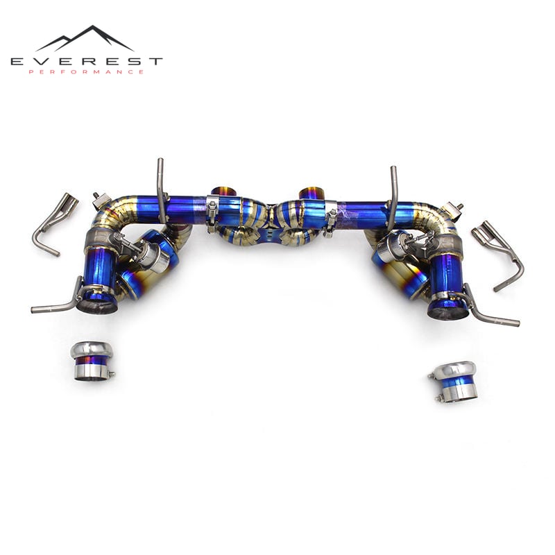 Vacuum Valve Catback for Ferrari 458 4.5 2009-2016 Racing Titanium Tuning Muffler Exhaust Pipes