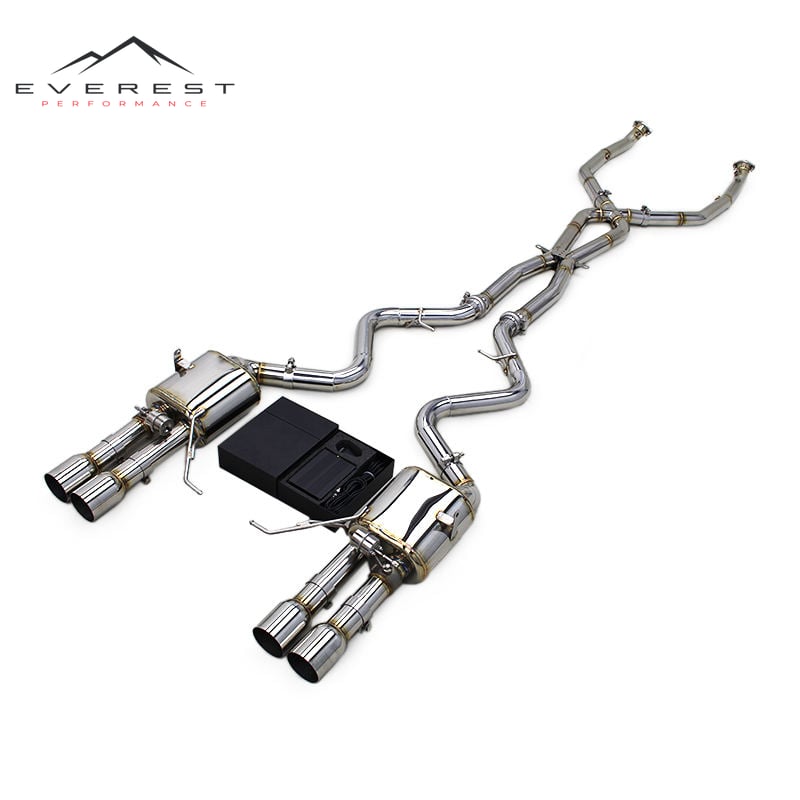 Front X Midpipe Tuning Valved Exhaust System for BMW M3 E90/E92/E93 4.0L 2007-2013 Sport Car Stainless Steel