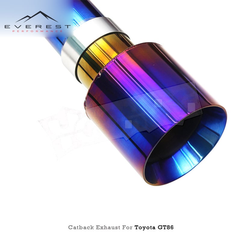 Racing Titanium Catback Muffler Exhaust Pipes for Toyota FT86/GT86/GR86/86/Scion FR-S 2.0L 2012-2024 Exhaust Pipes Active Sound