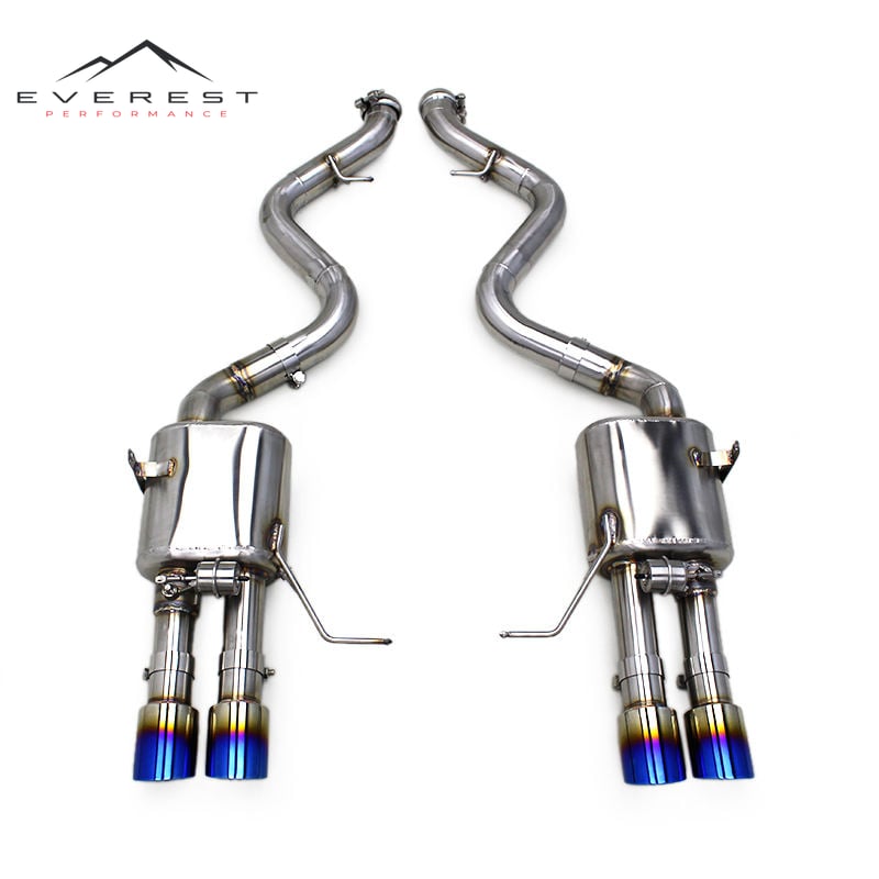 Racing 2008-2013 for BMW M3 E90 E92 E93 Intelligent Valve Exhaust Cat-Back Performance Muffler With Valve Control Kit