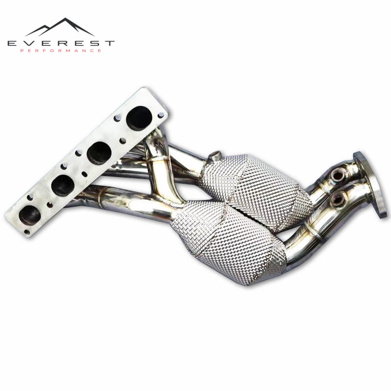 Stainless Steel Engine Turbo Manifolds for BMW 318/320/325 E90/E92/E93 2.0L 2005-2012 With Catalytic Converter Exhaust Pipe