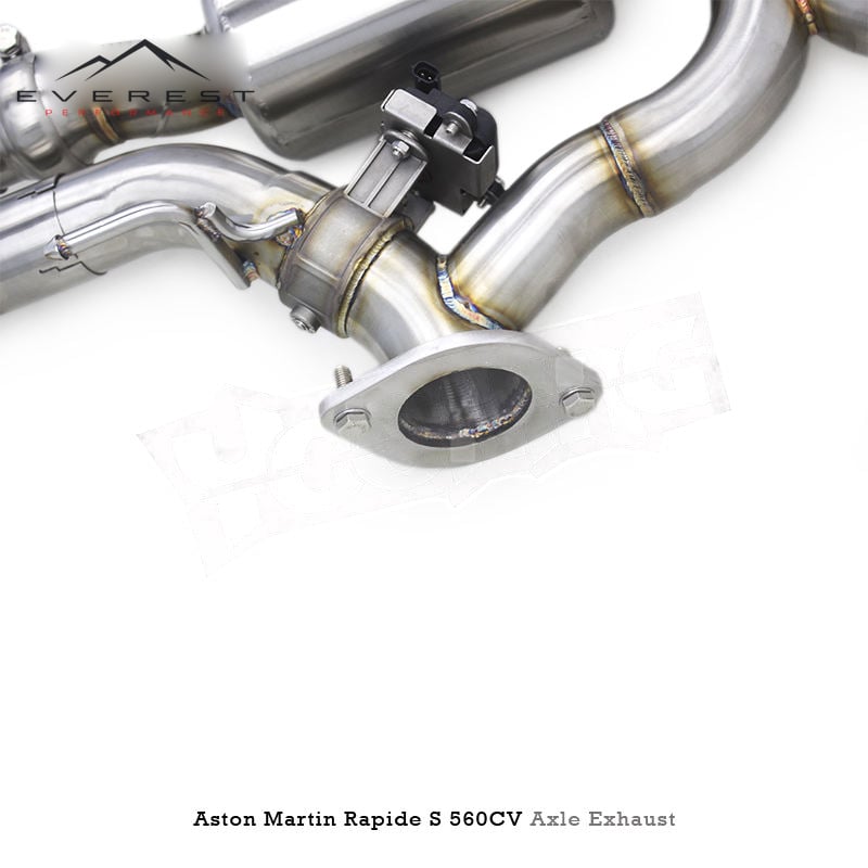 SS304 Exhaust Pipe System for Aston Martin Rapide S 560CV 2013-2018 Electronic /Vacuum Valve Muffler Catback Exhaust