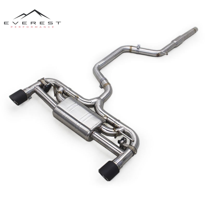 Valvetronic Catback for VW GOLF 7/MK7/GTI 2.0T 2014-2020 Engine Stainless Steel Muffler Escape Exhaust System