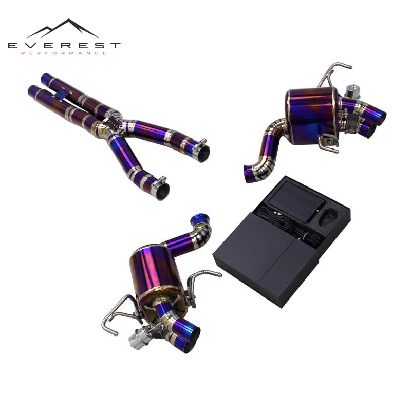 Titanium Valvetronic X-Pipe Cat-Back Exhaust System for Ferrari California 4.3 (2009-2014)