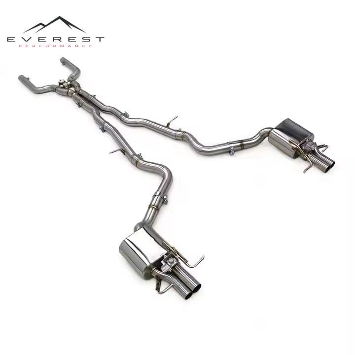 Catback for Mercedes-Benz E63/E63S AMG W213 4.0TT (2016-2023) Stainless Steel Pipe Muffler Valve Exhaust System