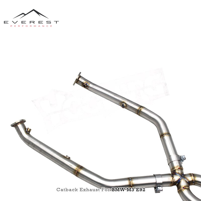 Stainless Steel Valvetronic Catback Exhaust for BMW M3 E90 E92 E93 4.0L V8 2007-2013 Sport Car Valved Muffler Exhaust Pipes