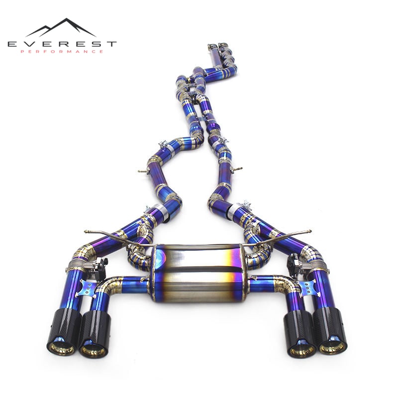 Titanium Catback for BMW M2C/M2 Competition F87 3.0T 2018-2023 Titanium Equal Length Mid Pipe Escape Exhaust
