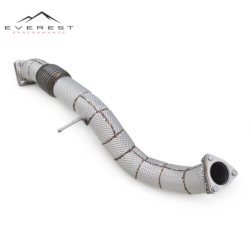 Tuning Exhaust Downpipe Mid Pipe for Honda CIVIC Type R/Type-R FL5 2.0T 2023+ Car Exhaust System Stainless Steel Exhaust Pipes