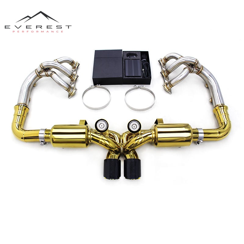 Sport Exhaust System for Porsche 911 991/991.1/991.2 GT3 2011-2019 Performance Back Exhaust Straight Empty Header