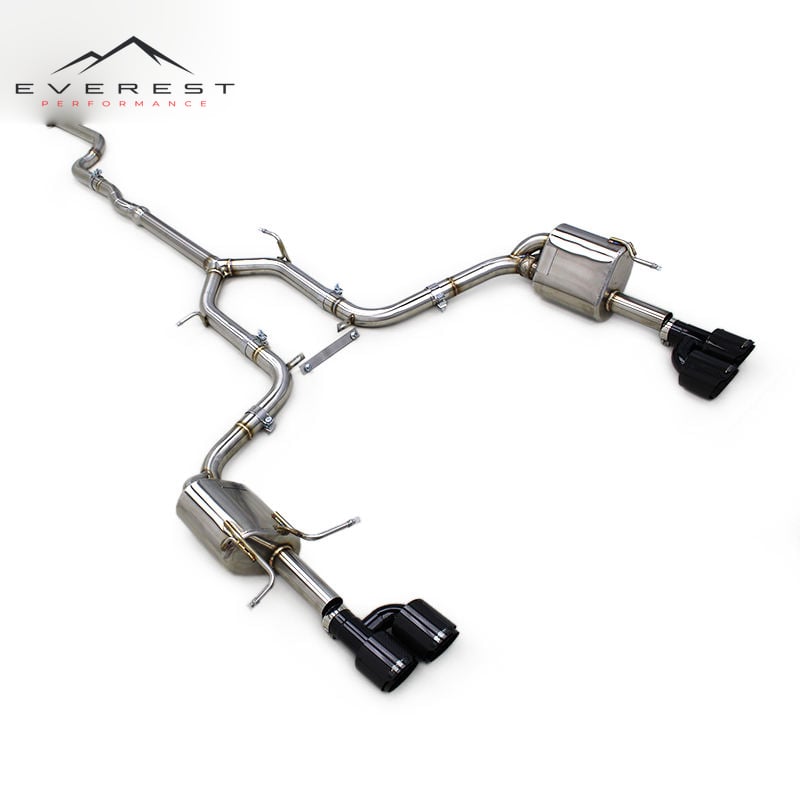 Custom Catback Exhaust for Mercedes-Benz C180 C200 C260 C250 W204 1.6T 1.8T 2007-2014 Stainless Steel Pipe Exhaust System