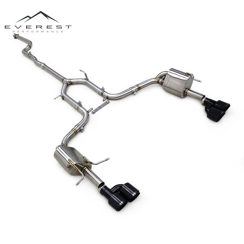 Custom Catback Exhaust for Mercedes-Benz C180 C200 C260 C250 W204 1.6T 1.8T 2007-2014 Stainless Steel Pipe Exhaust System