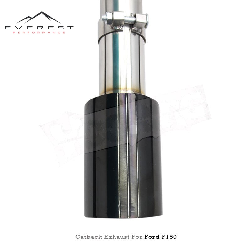 Racing Catback Exhaust Pipe for Ford F150 XLT 3.5T 2015-2022 Stainless Steel 304 Pipe Muffler with Valve Control System