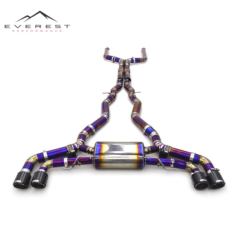 Catback Exhaust for BMW M8 F91/F92/F93 Competition 4.4T 2017-2023 High Performance Valvetronic Titanium Exhaust System
