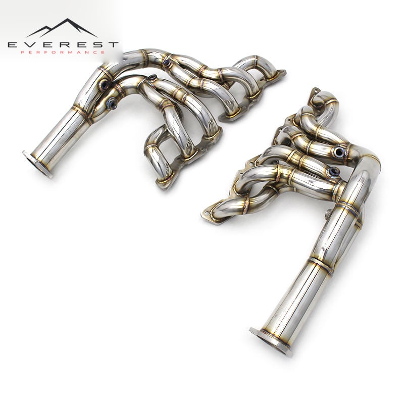Exhaust Manifold Header for Aston Martin DB9 V12 6.0L 2012-2016 Escape Engine Stainless Steel Exhaust Pipe