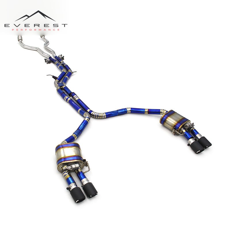 Performance Titanium Exhaust Pipe for Audi A6 C7 3.0T 2012-2018 Car Exhaust System Escape Titanium Catback Exhaust Muffler Pipe