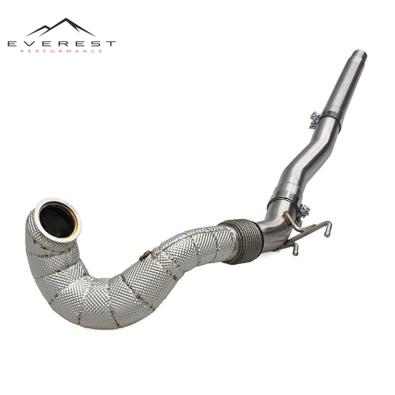 Exhaust Downpipe for Audi S3 2.0T 2015-2020 Racing Stainless Steel Exhaust System Free Flow Pipe