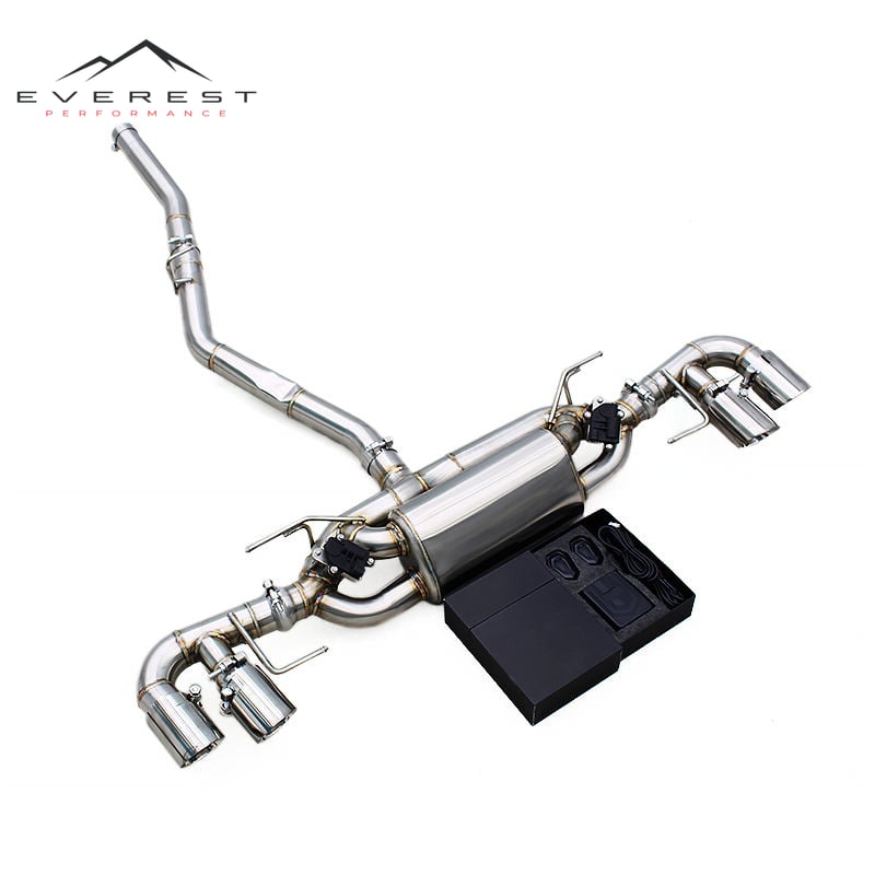 Catback Exhaust Fits for Maserati Grecale 2.0T 2023+ SS304 Stainless Steel Muffler with Wireless Remote Valve Control