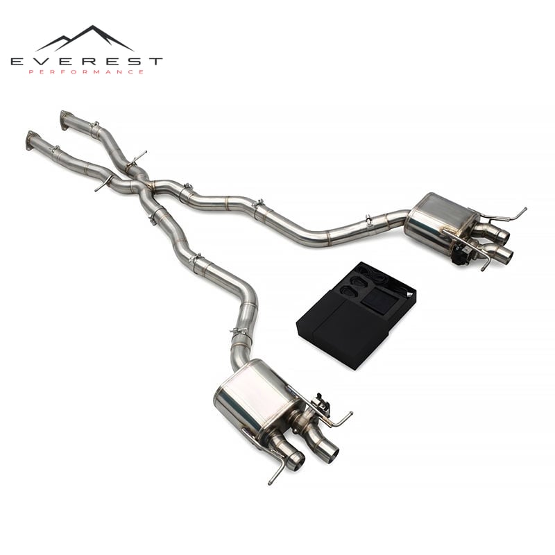 Catback Exhaust with Valve Muffler for Bentley Continental GT C/GTC V8 4.0T 2014-2017Racing Stainless Steel Exhaust Pipe