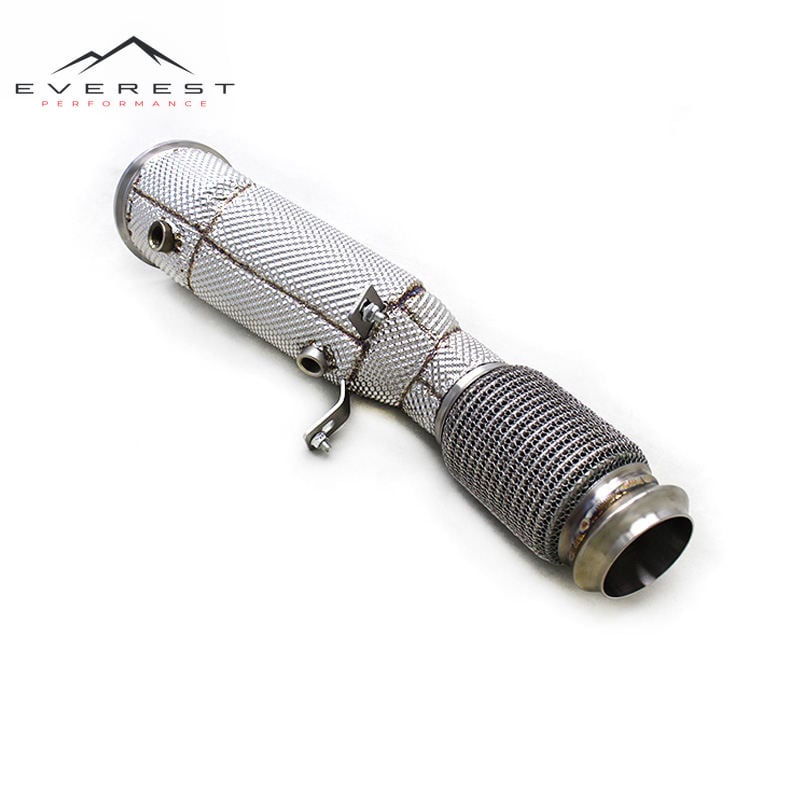 Free Flow Pipe for BMW 325i/330i G20/G28 B48/2.0T/B58/3.0T 2020-2024 Exhaust Header Stainless Steel Downpipe