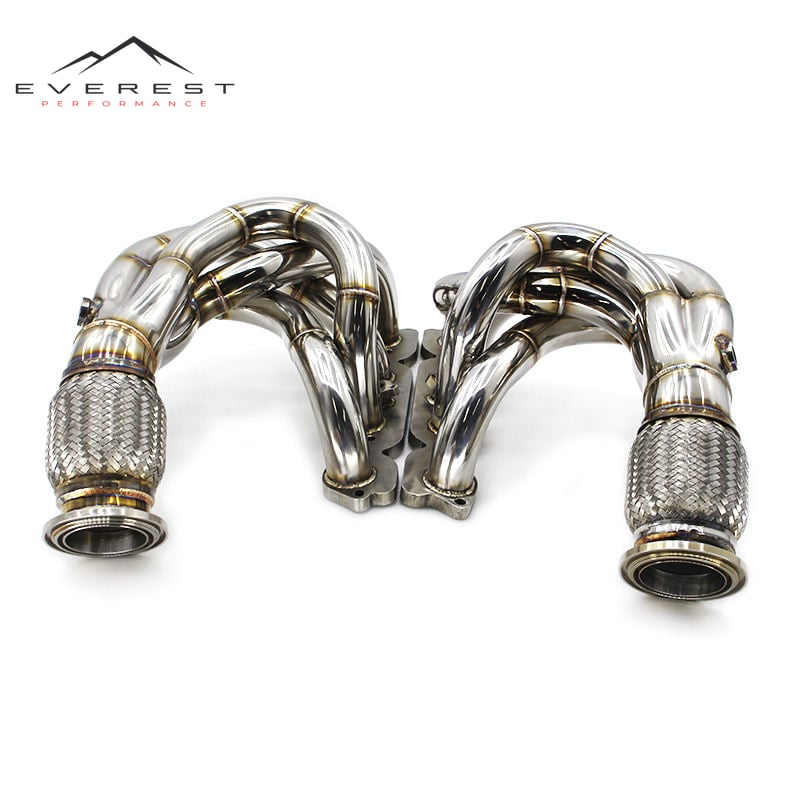 High Performance Stainless Steel Exhaust Pipes Turbo Exhaust Manifold for Ferrari 458 4.5 2013-2016 Exhaust System