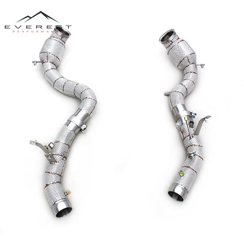 Stainless Steel Exhaust Downpipe for Mercedes-Benz E63/E63S/GTC/GT-C AMG W213 4.0TT 2016-2022 Downpipe With Catalyst