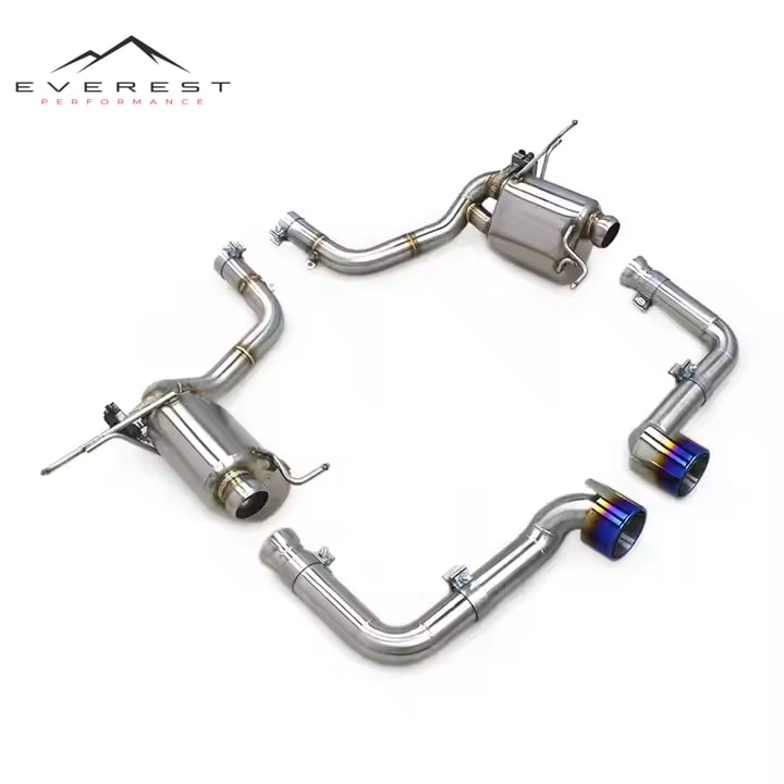 Exhaust SUS304 for Maserati Gran Turismo/GT Upgrade MC Style 2007-2021 Muffler Valvetronic Exhaust Pipe{Different Tips}