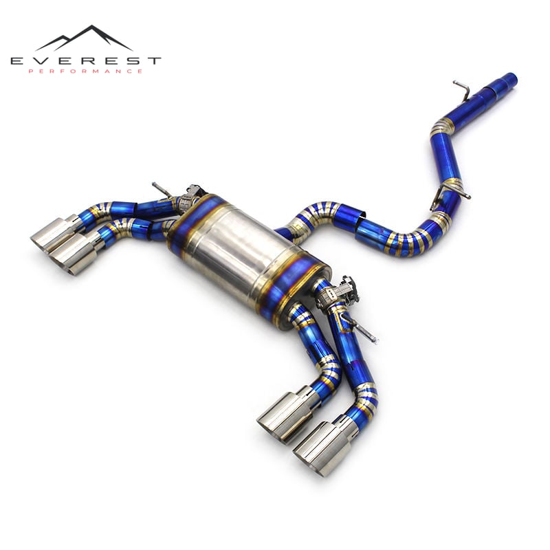Titanium Alloy Exhaust Catback for VW GOLF 7R/7.5R 2.0T 2012-2019 Valve Exhaust Car Exhaust System