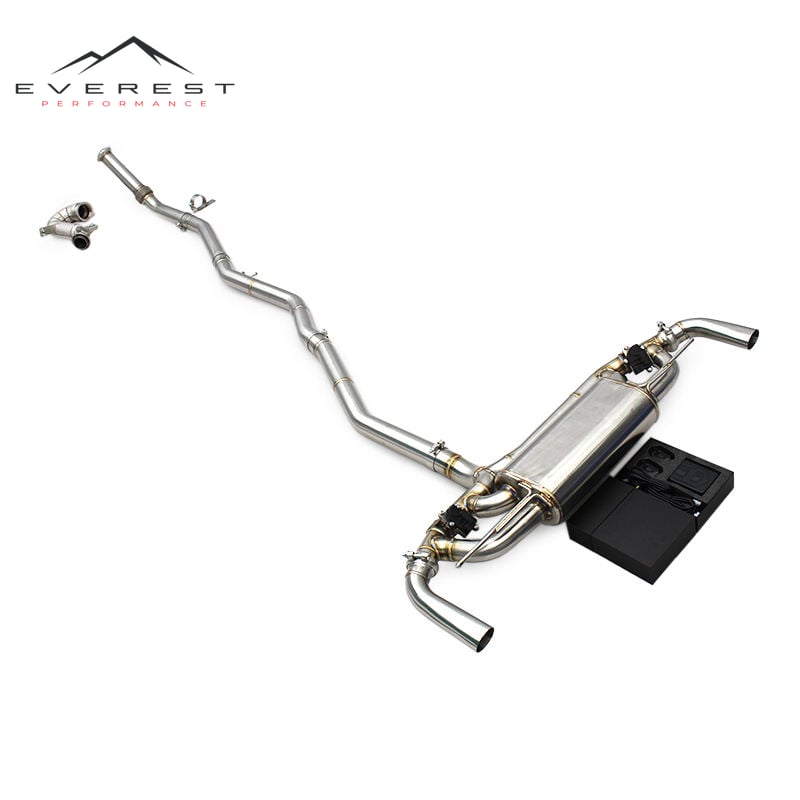 Stainless Steel Catback Exhaust Pipe for Mercedes-Benz GLE450 Coupe W167 3.0T 2020-2024 Racing Exhaust Muffler Valve System