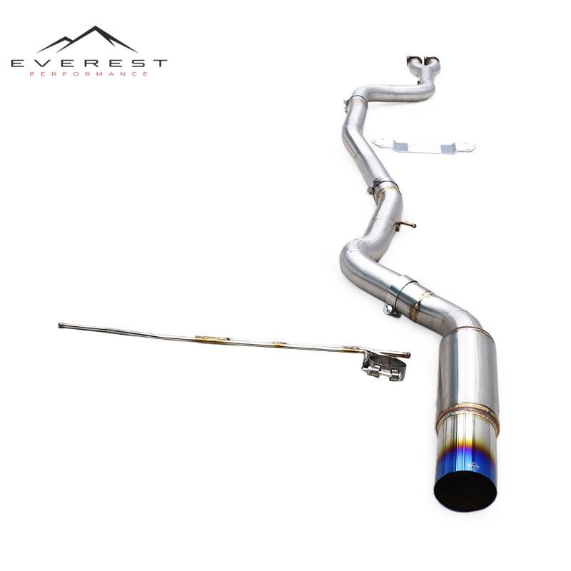 Custom Catback Muffler Single Outlet for BMW M2 Competition/M2C 3.0T F87 S55 2018-2023 SUS304 Pipes Sport Exhaust Flow System