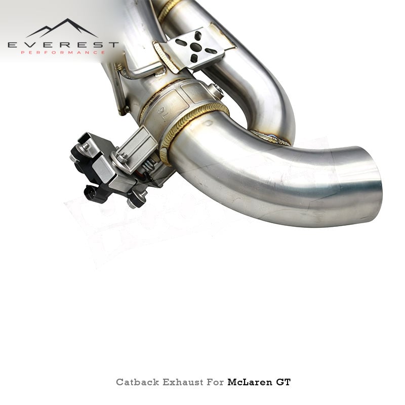 Valvetronic Exhaust Pipes for Mclaren GT 4.0T 2019-2023 Stainless Steel Muffler Catback With Remote Control