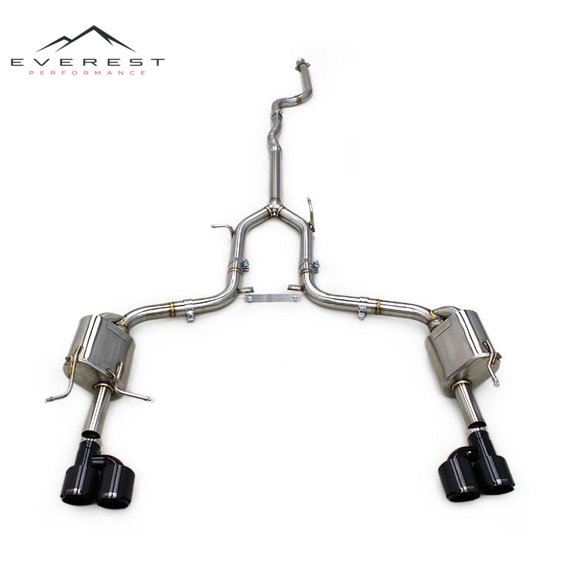 Performance Valvetronic Catback for Mercedes-Benz C180/C200/C260/C250 W204 1.6T/1.8T 2007-2014 SUS304 Muffler Catback Exhaust