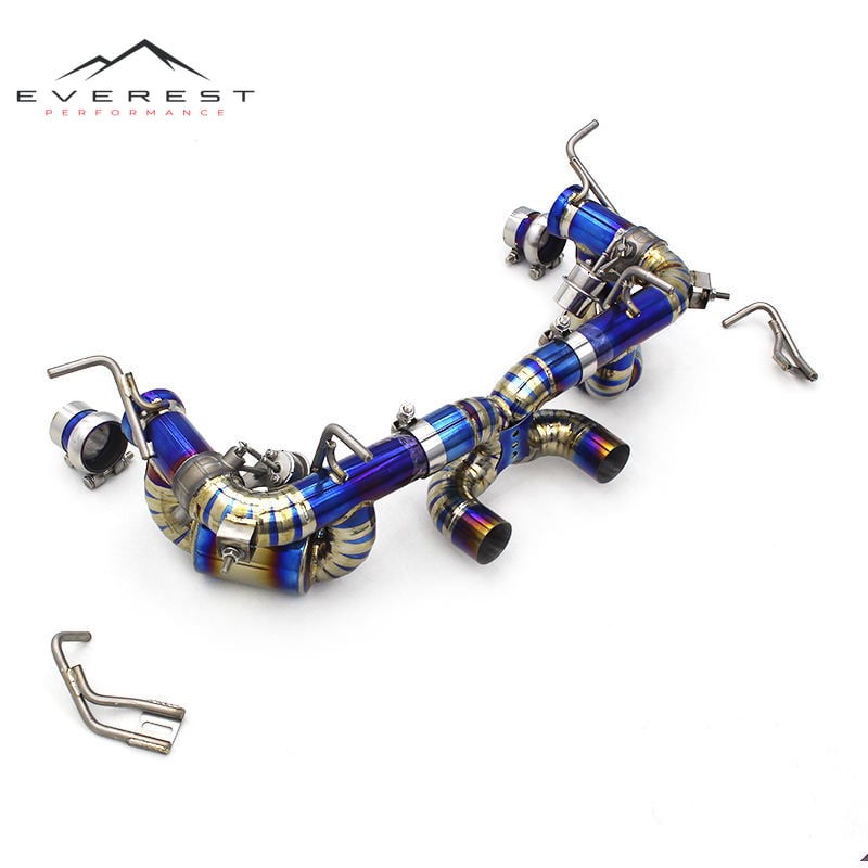 Titanium Catback Exhaust for Ferrari 458 4.5 2009-2016 High Performance Exhaust Pipes Car Exhaust System