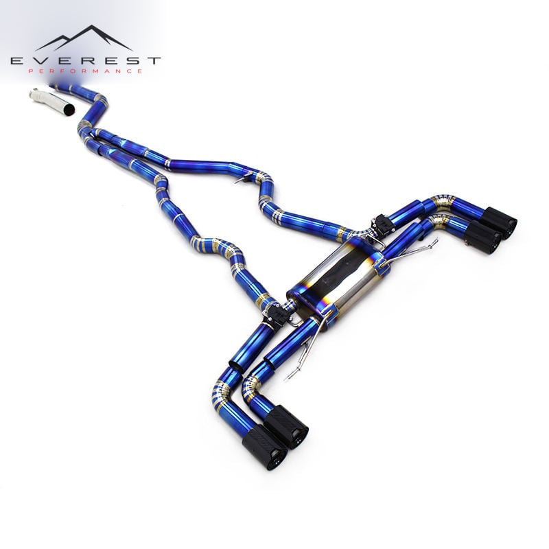 Custom Catback Exhaust for BMW M240/M240i F22/G42 3.0T 2017-2023 High Performance Titanium Valvetronic Valve Muffler