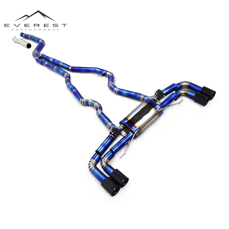 Custom Catback Exhaust for BMW M240/M240i F22/G42 3.0T 2017-2023 High Performance Titanium Valvetronic Valve Muffler