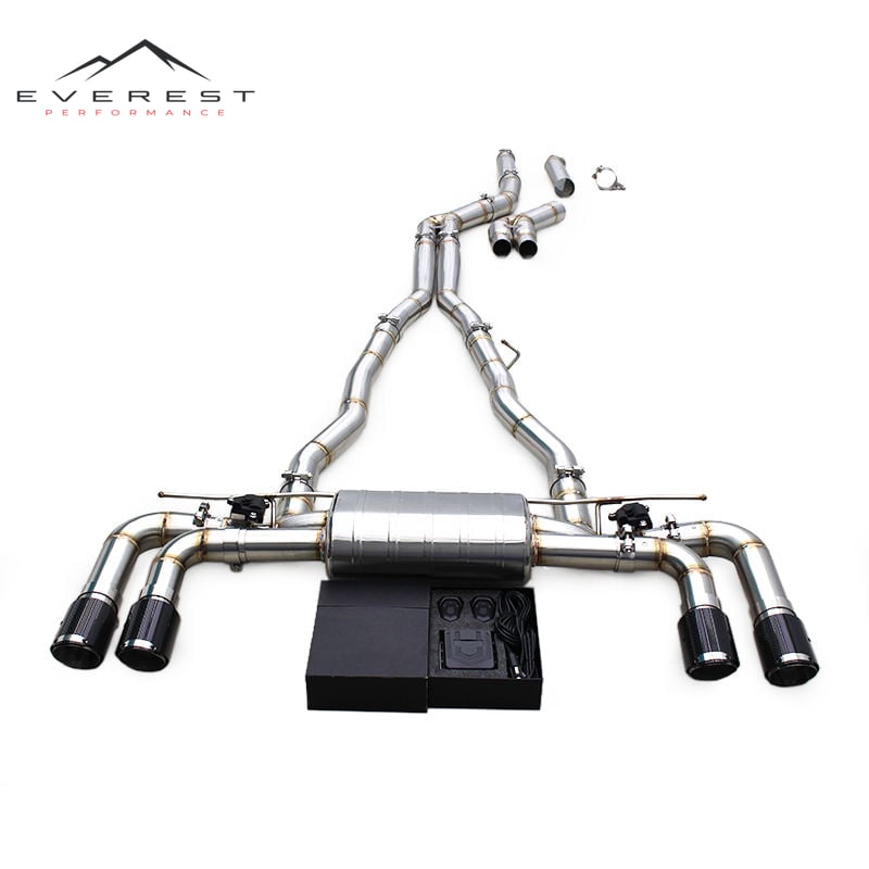 Exhaust Pipe System Catback for BMW 540/540i G30/G38 3.0T B58 2018-2024 Valve Exhaust Stainless Steel 304 Double Pipe Design