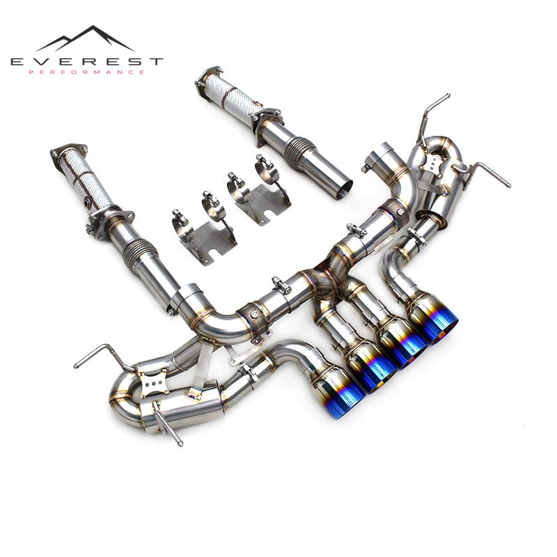 Custom Catback Exhaust for Chevrolet Corvette C8 Z06 2019-2025 Car Parts Escape Stainless Steel Pipes Muffler Exhaust System