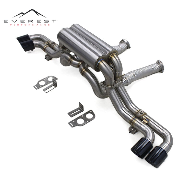 Race Full Exhaust for Ferrari F430 Spider/Coupe 4.3 2005-2009 High Performance Axle Back Sport Section Free Flow Downpipe Header