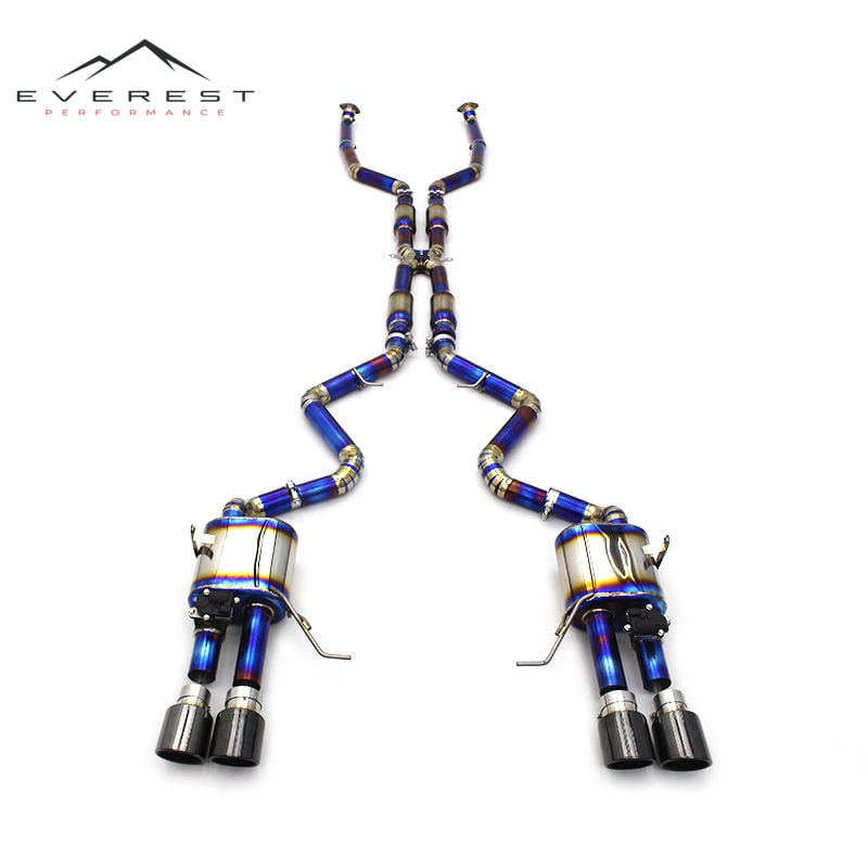 High Quality Car Exhaust Muffler Catback for BMW M3 E92 4.0L S65 2008-2013 Titanium Exhaust Pipe Valvetronic Exhaust